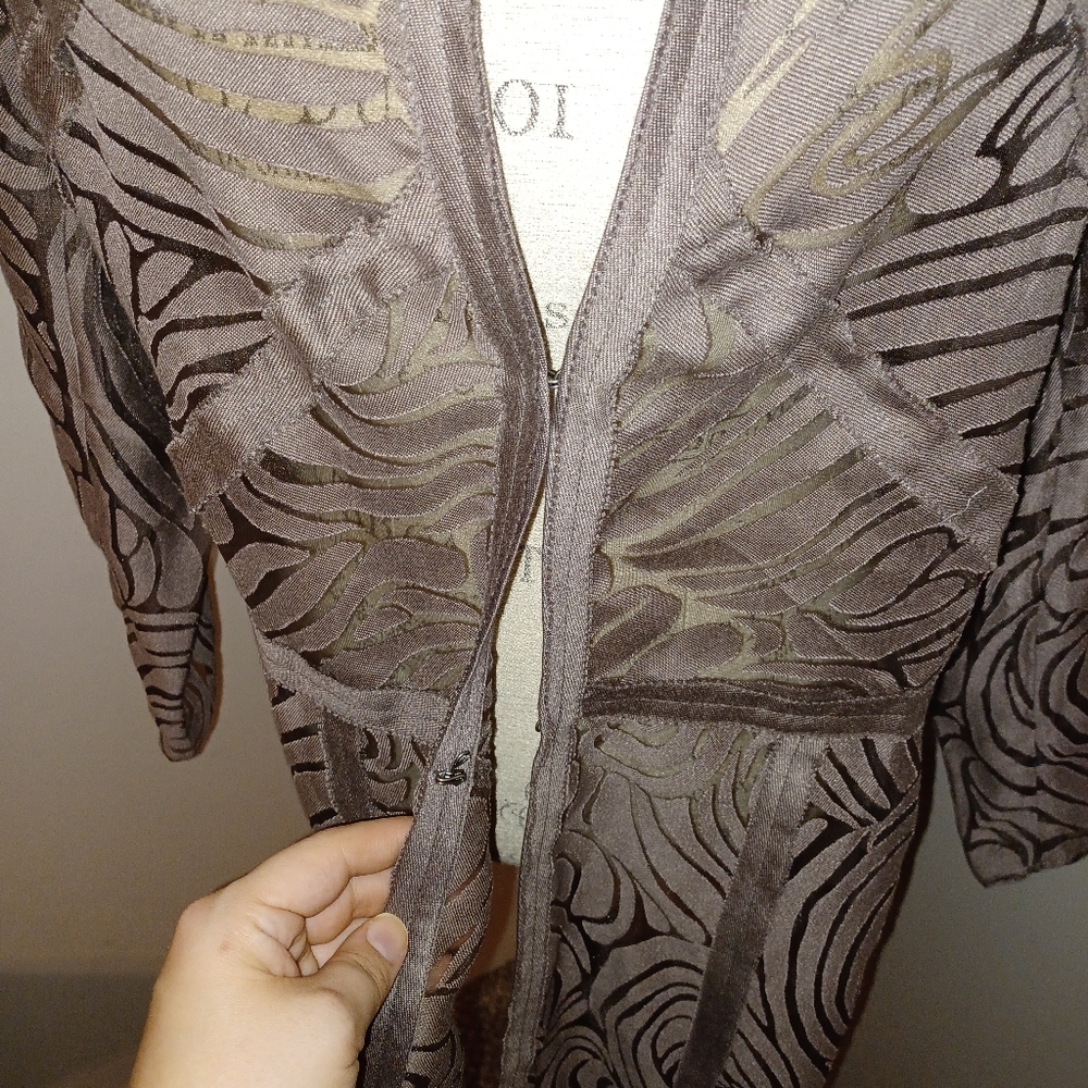 Gray jacket